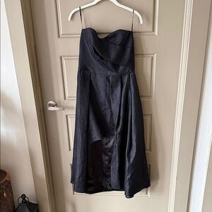 Black Halo Midnight Strapless Dress